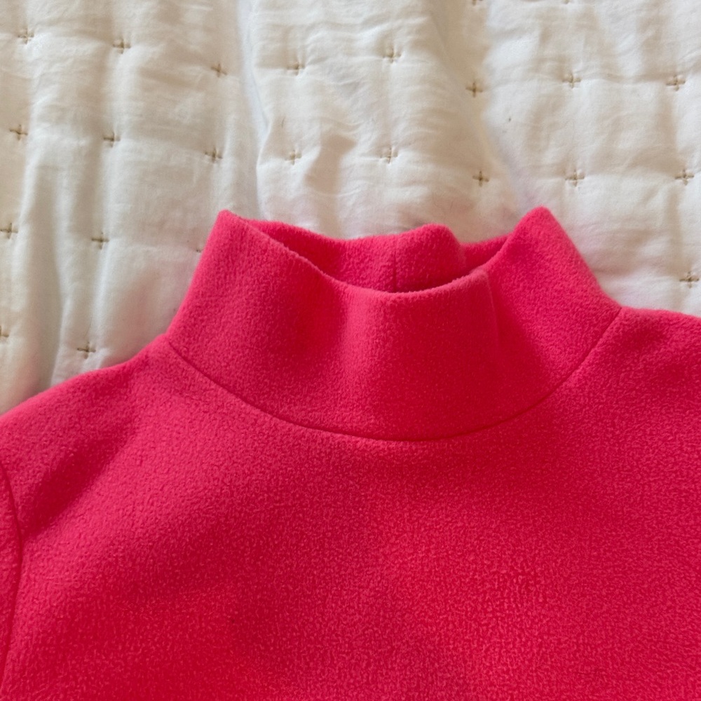 Dudley Stevens - fleec Turtleneck Sweater A line and mock neck